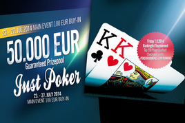 King&#039;s Rozvadov: Just Poker s garancí €50.000 při buy-inu pouhých €100!