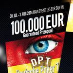 Letní edice Deutsche Poker Tour se pochlubí garancí €100.000