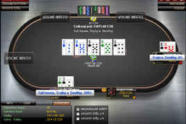 V herně PokerCent se hraje o tisíce dolarů denně
