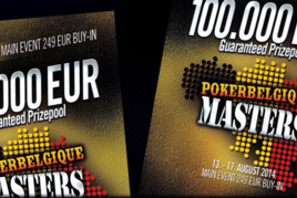 Main Event Poker Belgique Masters garantuje €100.000! 