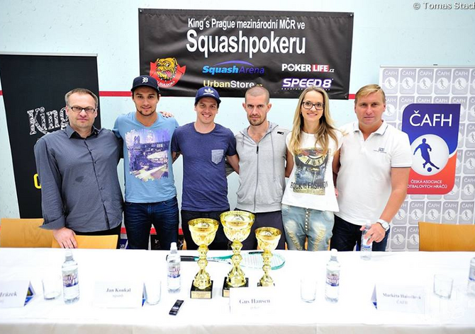 MČR squash-poker: Squashové odpoledne patřilo Janu Koukalovi