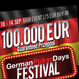 German Poker Days festival nabízí garanci €100.000!