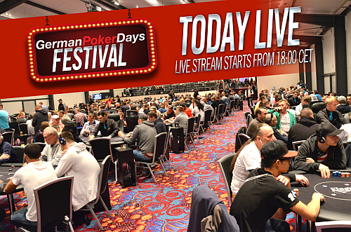 LIVE STREAM: German Poker Days Main Event