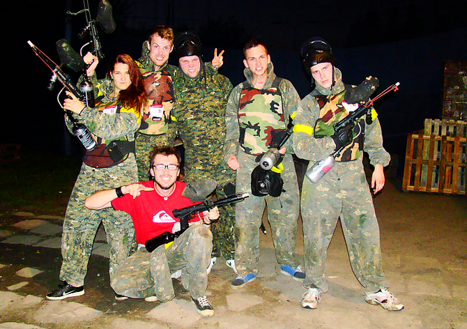 VIDEO: Jak bylo na pokerovém paintballu?