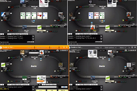 Pokerové video: Live session 6-max DoN na bwin