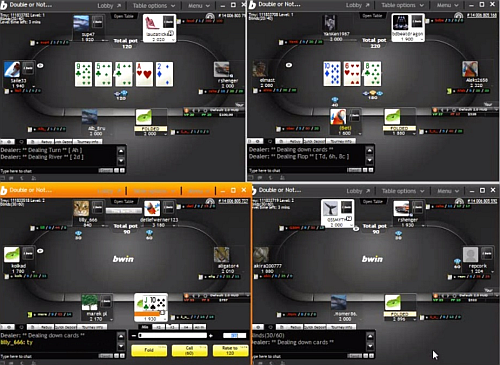 Pokerové video: Live session 6-max DoN na bwin