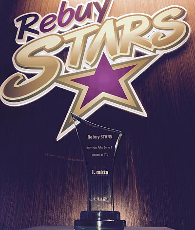 Mercedes Poker Series 500.000 Kč+iPhone6 GTD v casinu Rebuy Stars