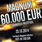 Sobotní King&#039;s Magnum Saturday garantuje €60.000