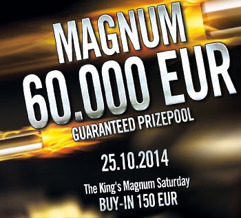 Sobotní King&#039;s Magnum Saturday garantuje €60.000