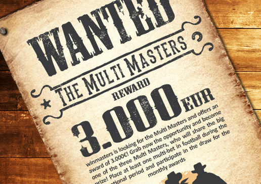 Winmasters: Staňte se sázkovým Multi Masterem a získejte část z 84.000 Kč!