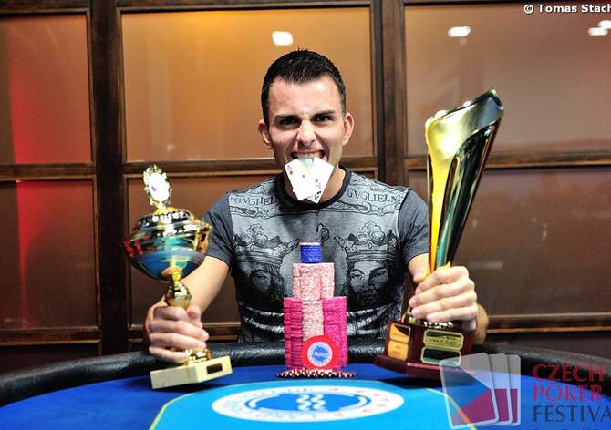 Mistrem ČR v pokerové variantě H.O.R.S.E. je pro rok 2014 Lukáš Němec