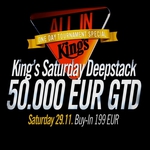 Dnes od 15:00 v King’s Rozvadov: Sobotní Deepstack s garancí 1.370.000 Kč