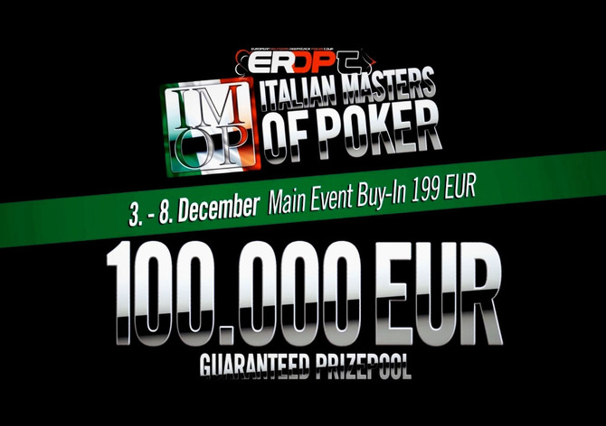 Italian Masters Of Poker v King’s Casinu Rozvadov! Main Event garantuje €100.000!