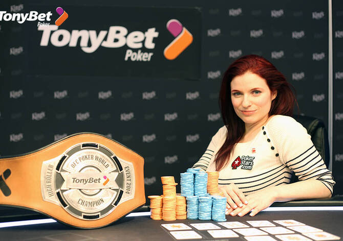 Jennifer Shahade vítězkou Tonybet OFC World Championship €10K High Rolleru