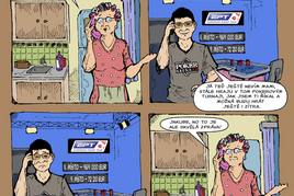 Busted draw: Pokerové komiksy na PokerAréně s Alkáčem, Řezníkem i Jakubem Šlemrem