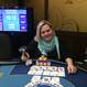 Vítězkou freerollu Open Face Chinese série je Petra Dědičová