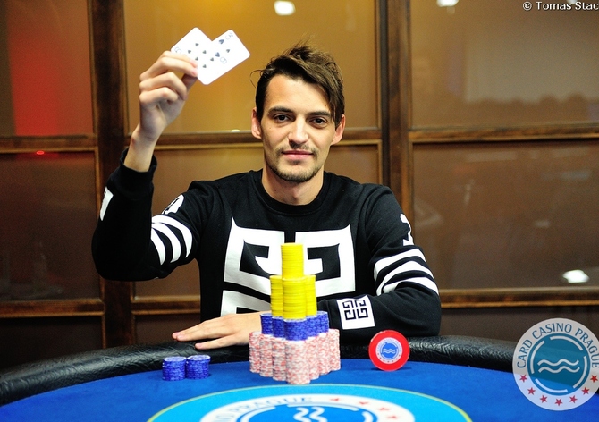 Rus Andrey Saenko kraloval v High Rolleru lednové České Pokerové Tour