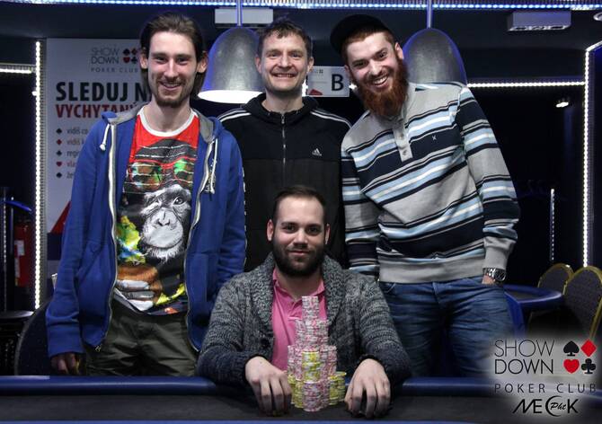 Zimní párty v Showdownu skončila vítězstvím Dannyho Ernesta
