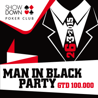 Man In Black Party s garancí 100.000 Kč již tento čtvrtek!