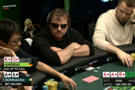 Nevídaný slowroll na finálovém stole Irish Poker Open. Byl to záměr nebo nezkušenost?