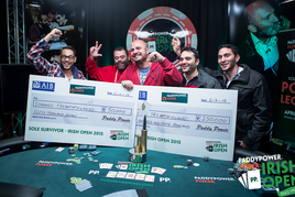 V prestižním Main Eventu Irish Poker Open kraloval řecký kvalifikant Ioannis Triantafyllakis