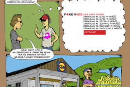 Busted draw: Pokerové komiksy na PokerAréně tentokrát zaměřené na aktuální témata