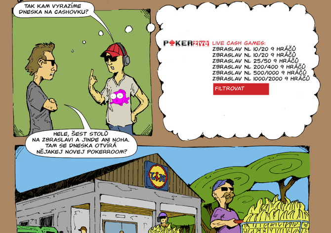 Busted draw: Pokerové komiksy na PokerAréně tentokrát zaměřené na aktuální témata
