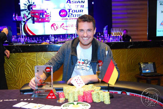 Filipínskou zastávku Asian Poker Tour ovládl Němec Julius Malzanini