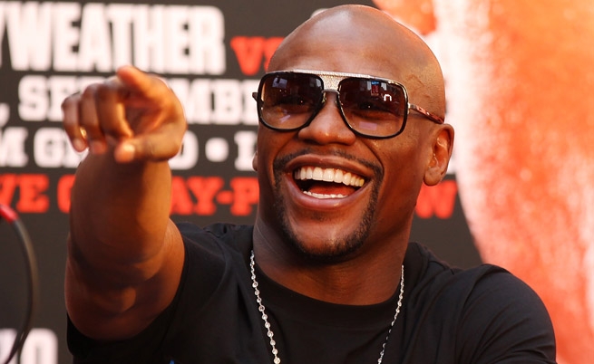 Slavný boxerský šampion Floyd Mayweather vyhrál za víkend skoro $500.000!