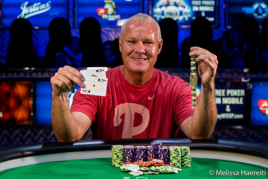 WSOP: Fotbalový kouč Jeff Tomlinson zdolal těžký finálový stůl $5K eventu