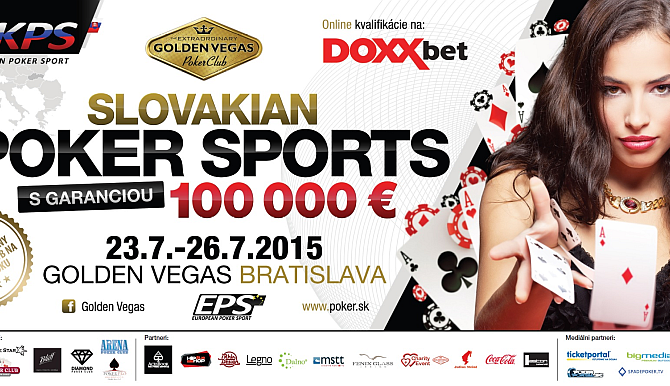 Slovakian Poker Sports s garancí €100.000 už tento týden