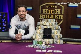$500K Super High Roller Bowl vyhrál Brian Rast, inkasoval $7.525.000