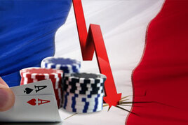 Online pokeru ve Francii se nadále nedaří, zaznamenal další pokles