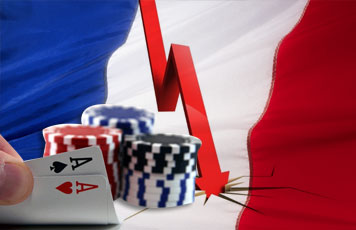 Online poker ve Francii zaznamenal další pokles