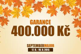 Go4games Olomouc: Záříjový Major nabídne garanci 400.000 Kč!