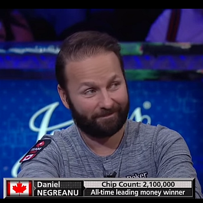 WSOP Main Event: Odvysílány epizody 7 až 10 opět s Danielem Negreanuem v hlavní roli