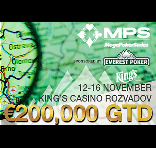 King's: Víkendová MPS Rozvadov garantuje €200K! Side Eventy dalších €100K!