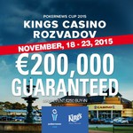 PokerNews Cup v King&#039;s Casinu! Main Event garantuje €200.000 za pouhých €250!