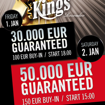 Odstartujte pokerový rok na Rozvadově! Víkendové turnaje garantují €88K!