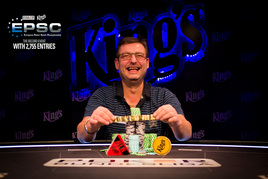 Rekordní EPSC Main Event vyhrál Rakušan Casagrande, získal €48.842