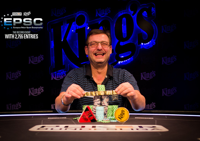 Rekordní EPSC Main Event vyhrál Rakušan Casagrande, získal €48.842