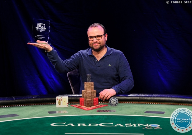 Konečně první! Lukáš Záškodný pořešil únorový Main Event ČPT