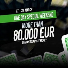 Tučné garantované prizepooly za nízký buyin – to je King's "1-Day Special Weekend"
