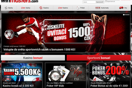 Online sázková kancelář winmasters má již více než 100.000 klientů