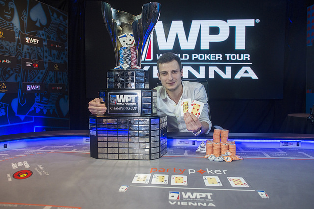 Šampionem vídeňské World Poker Tour se stal Rumun Vlad Darie