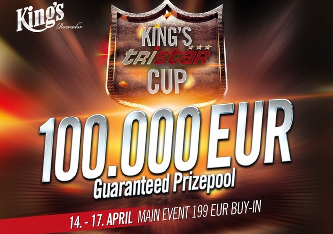 Tristar Cup opět v King&#039;s! Main Event garantuje solidních €100.000!