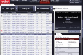 Hrajte freeroll o rozvadovský RedBet LIVE!
