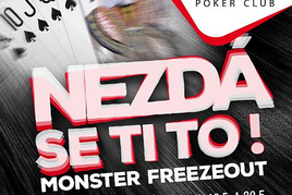 Od středy v SD Monster Freezeout 100K GTD