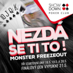 Od středy v SD Monster Freezeout 100K GTD