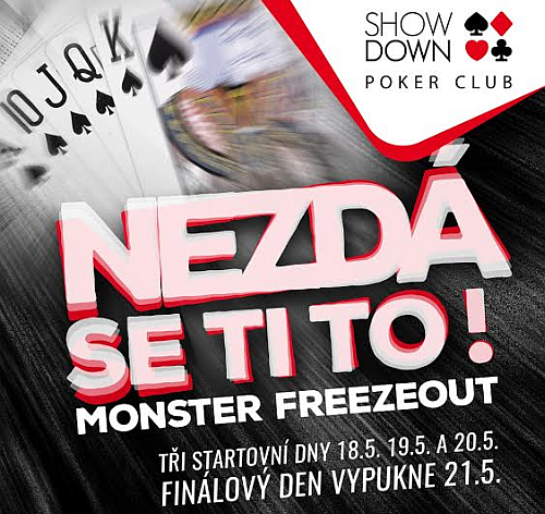 Od středy v SD Monster Freezeout 100K GTD